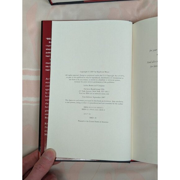 Signed The Twilight Saga Collection by Stephenie Meyer First Edition 1st Print - Picture 8 of 12